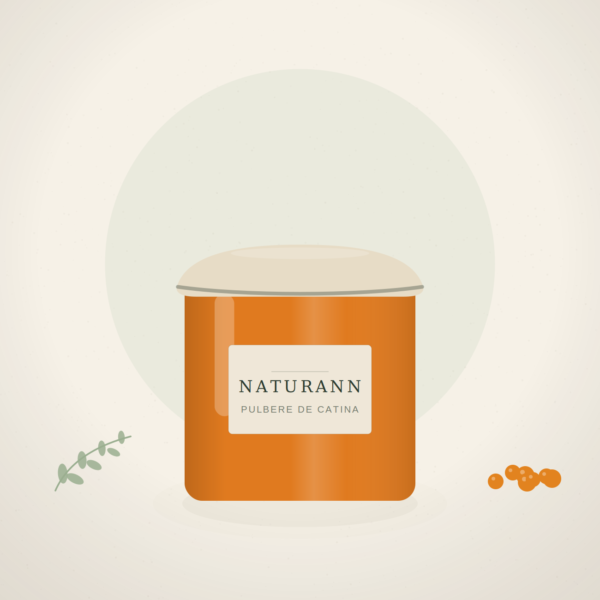 Pulbere de cătină — 150 g